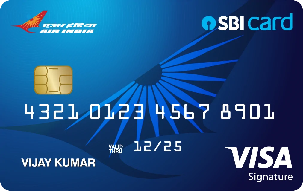 SBI Signature card ( air India )