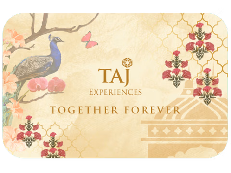 Taj Experience Gift Card